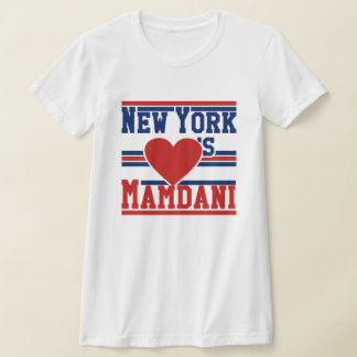 Camiseta New York Loves Mayor Zohran Mamdani NYC