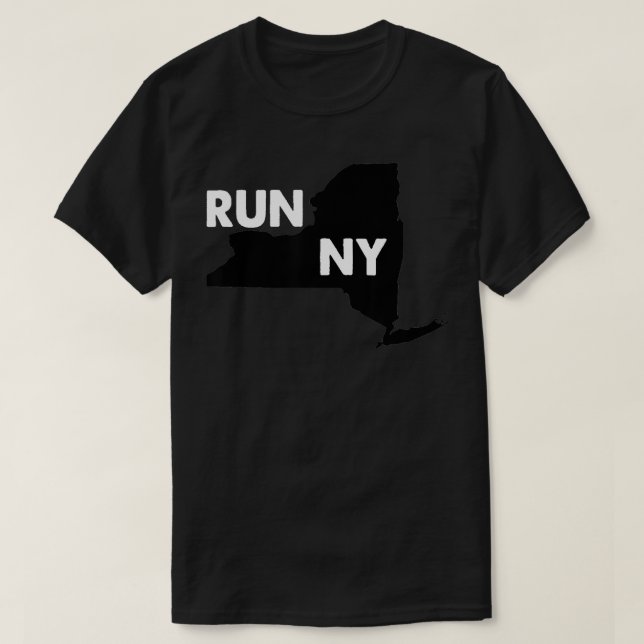 Camiseta New York Marathon Run NY (Frente do Design)