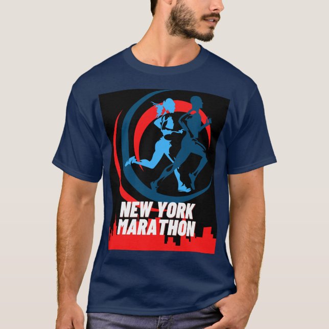 Camiseta new york marathon t-shirt (Frente)