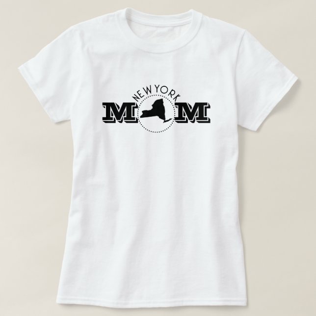 Camiseta New York Mom  (Frente do Design)