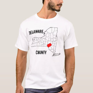 Camiseta New York: O Condado de Delaware