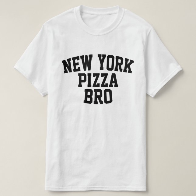 Camiseta New York Pizza Bro (Frente do Design)