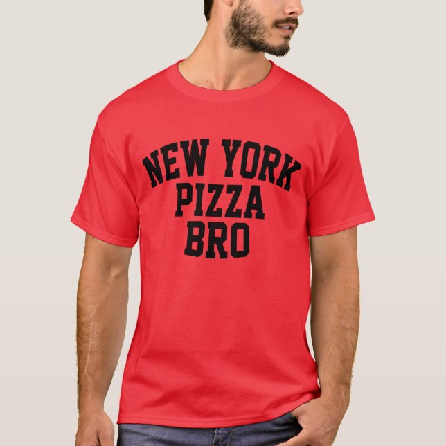 Camiseta New York Pizza Bro (Frente)