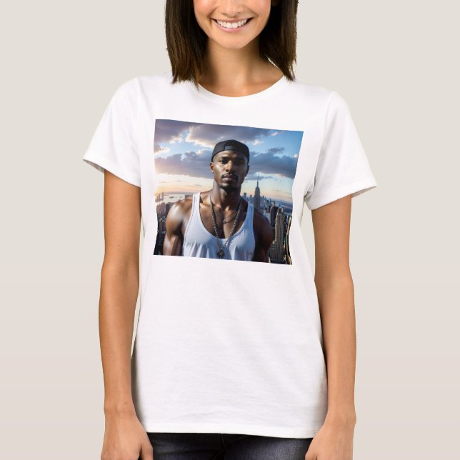 Camiseta New York - Rap Star (Frente)