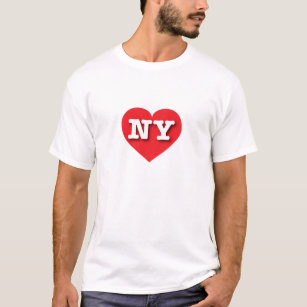 Camiseta New York Red Heart - Eu amo NY