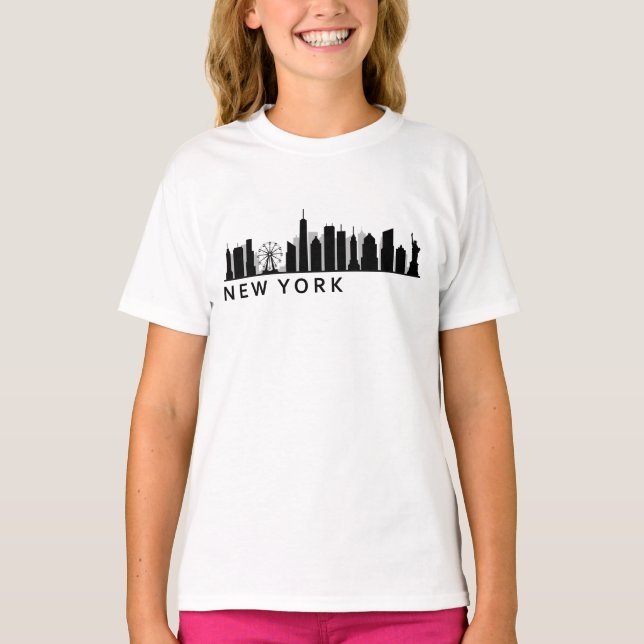 Camiseta New York Skyline (Frente)
