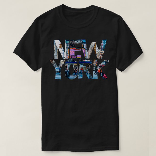 Camiseta New York Tourist NYC USA I Love NY Hip Hop Gift Wo (Frente do Design)