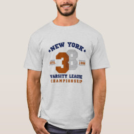 Camiseta New York varsity wear typography emblem