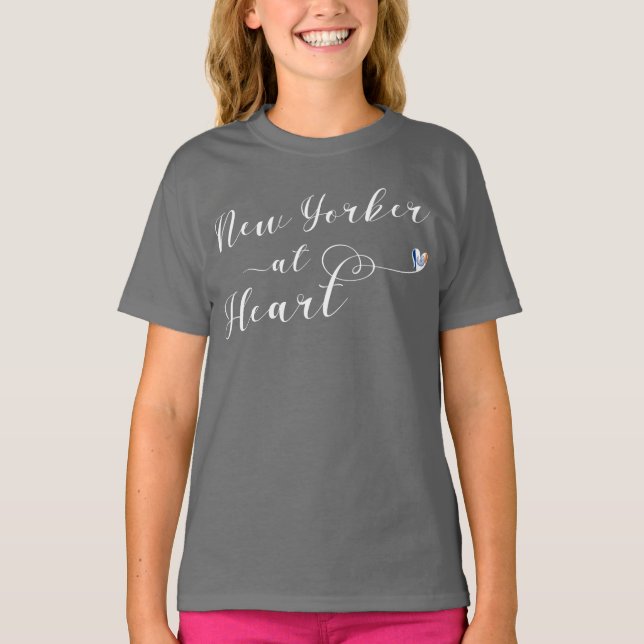 Camiseta New Yorker In Heart, NYC (Frente)