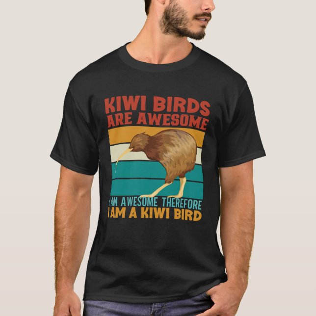 Camiseta New Zealand Culture Kiwi Bird New Zealand Flag Kiw (Frente)