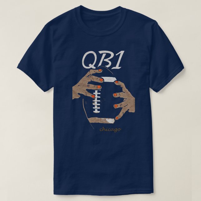 Camiseta newa amercan do futebol americano QB (Frente do Design)