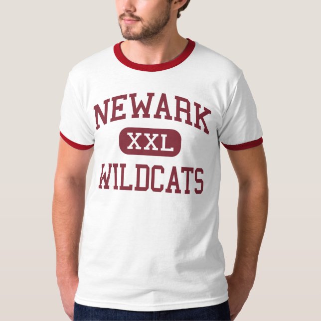 Camiseta Newark - Wildcats - segundo grau - Newark Ohio (Frente)