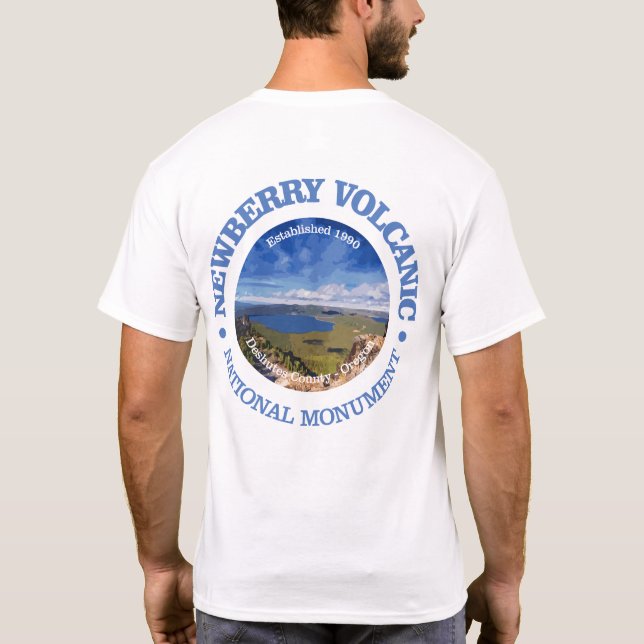Camiseta Newberry Volcanic NM (Verso)