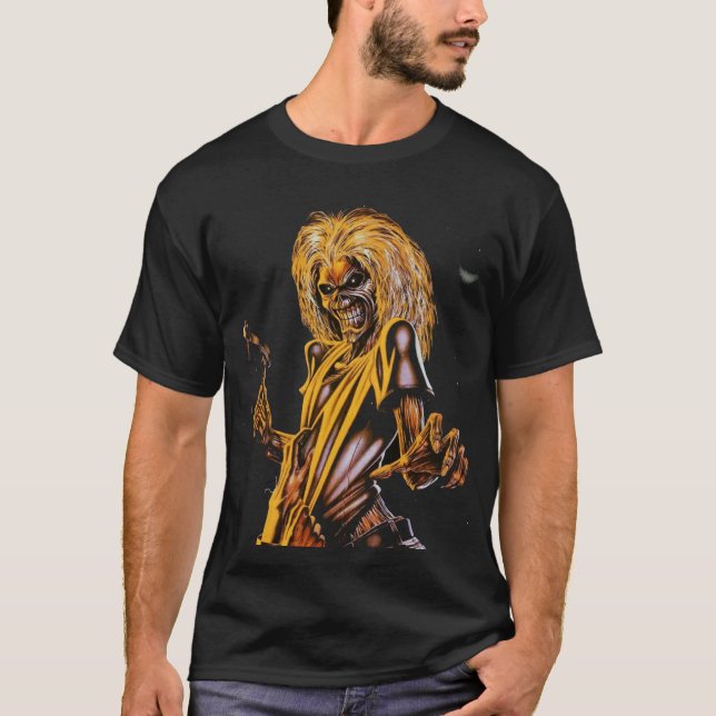 Camiseta Newest Tshirt Iron Maiden Luxury Hype (Frente)