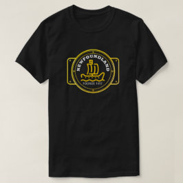 Camiseta Newfoundland fundou o gráfico de navio veleiro de 