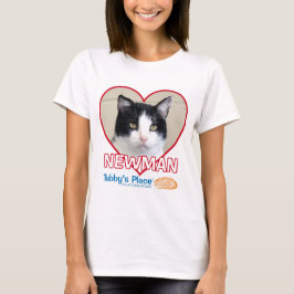 Camiseta Newman - o T Slouchy das mulheres