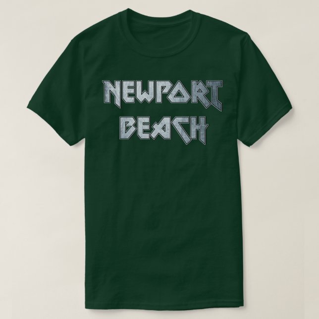 Camiseta Newport Beach CA (Frente do Design)