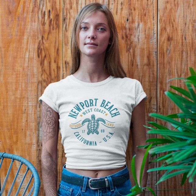 Camiseta Newport Beach California West Coast (Criador carregado)