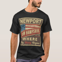 NEWPORT, NH É onde minha história começa