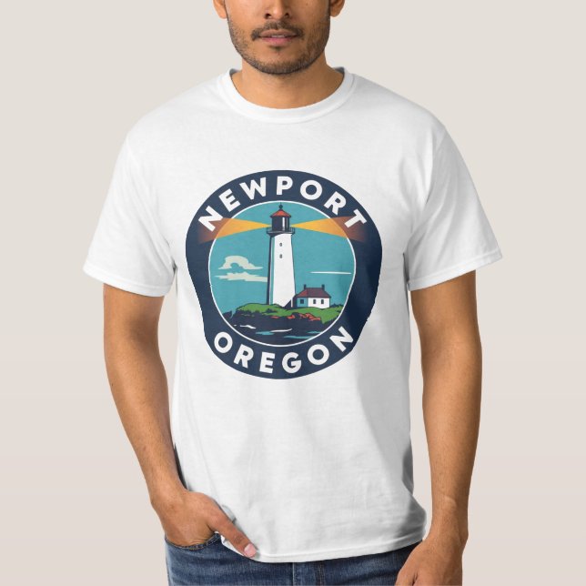Camiseta Newport, Oregon (Frente)