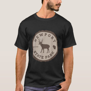 Camiseta Newport State Park WI Outdoor Deer