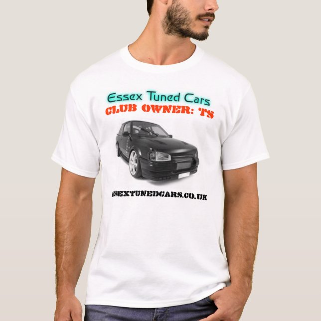 Camiseta newrs, logo155494, essextunedcars.co.uk, clube O… (Frente)