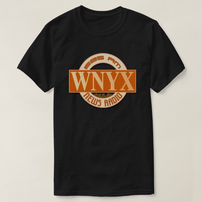 Camiseta News Radio WNYX Essential T-Shirt.png (Frente do Design)