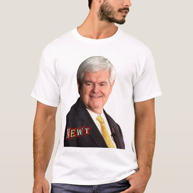 Camiseta Newt Gingrich (Frente)