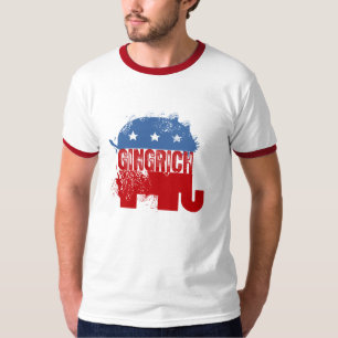 CAMISETA NEWT GINGRICH REPUBLICANO