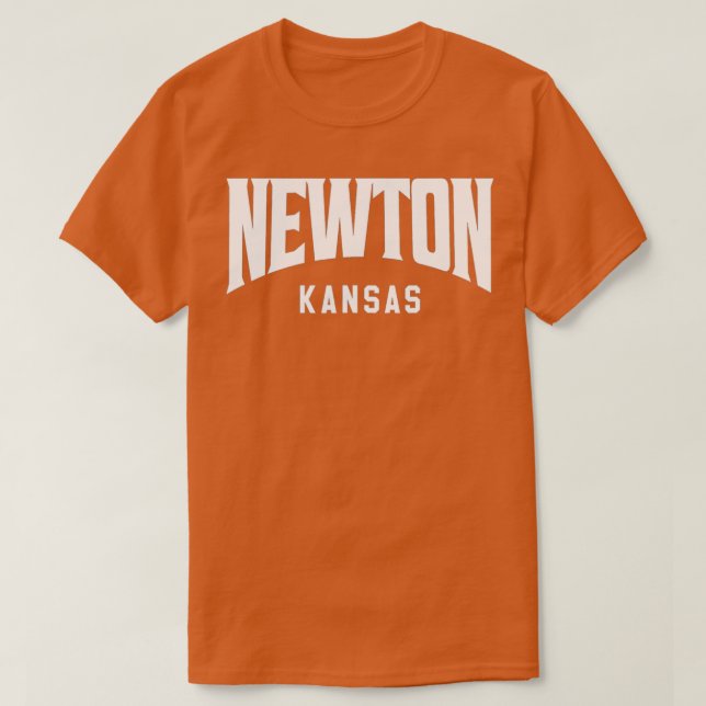 Camiseta Newton Kansas (Frente do Design)
