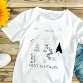 Camiseta Next to Heaven Hiking Camper