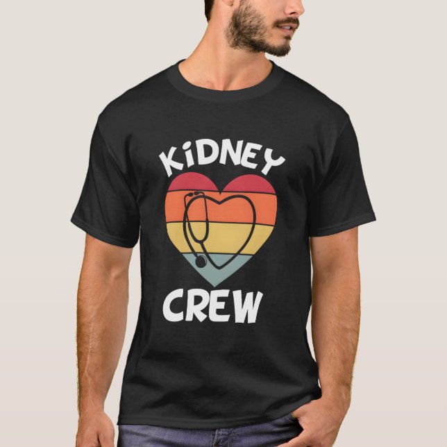 Camiseta Ney Nephrology Nurse Dialysis Team Dialysis Tech (Frente)