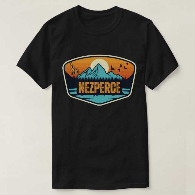 Camiseta Nezperce, Idaho (Frente do Design)