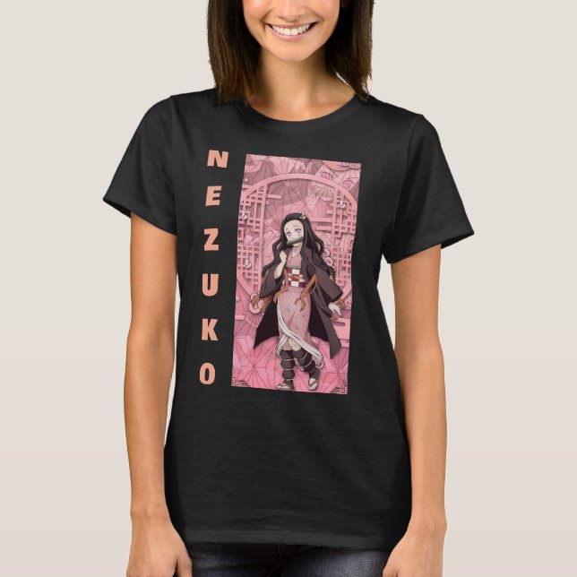 Camiseta Nezuko Na moda Tee (Frente)