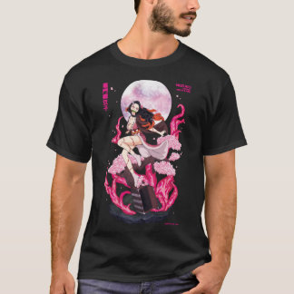Camiseta Nezuko Rage Moon T-Shirt
