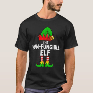 Camiseta NFT de Natal da Família Elf Correspondente Não Fun