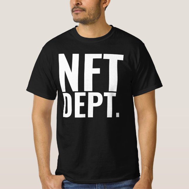 CAMISETA NFT DEPT. BLK (Frente)