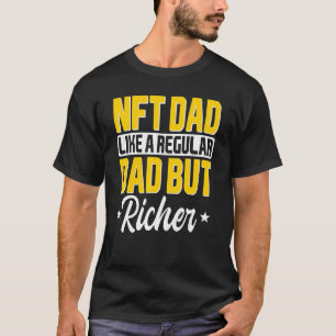Camiseta Nft Não Fungible Token Pai Trader Blockchain Fault