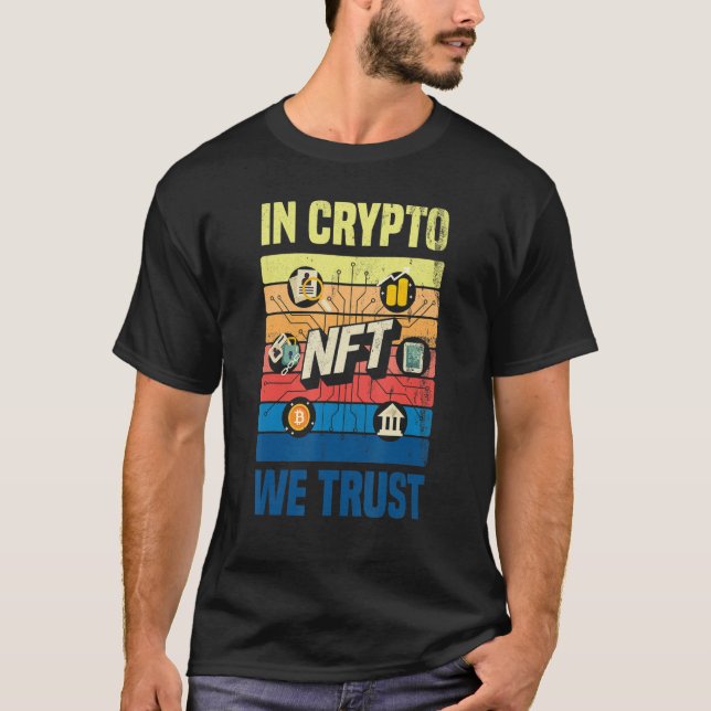 Camiseta NFTs Crypto Art Em Crypto We Tr (Frente)