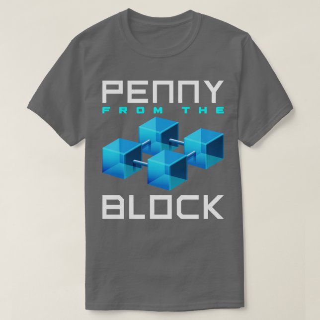 Camiseta NFTs Crypto Stock Blockchain (Frente do Design)