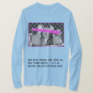 Camiseta NFW! "Luva longa da HISTERIA NOVA"