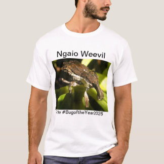 Camiseta Ngaio Wevil para Insetos do ano de 2025