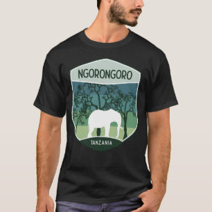 Camiseta Ngorongoro Tanzânia