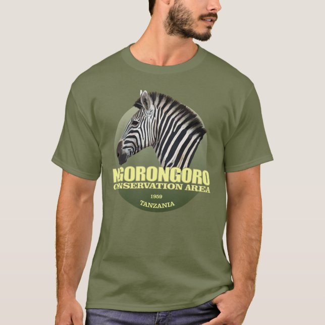 Camiseta Ngorongoro (zebra) WT (Frente)