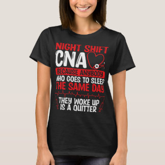 Camiseta Ni Assistente de Enfermagem Engraçado CNA