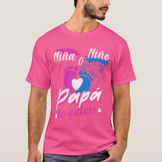 Camiseta Nia O Nio Papa Te Sexo Quiere Revelação (Frente)