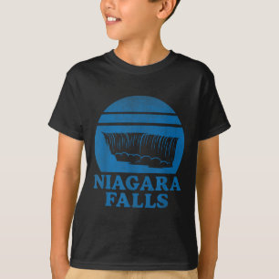 Camiseta Niagara Cai Cascata Retro Souvenir Turístico Gif