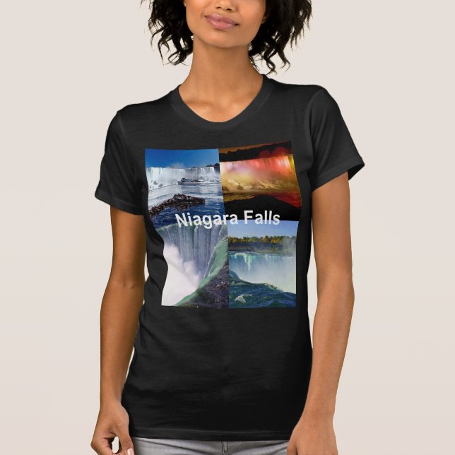 Camiseta Niagara Cai em Vistas Fotográficas de Nova York (Frente)