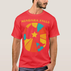 Camiseta Niagara Cai Ontario Canada Vintage Afetado Tão