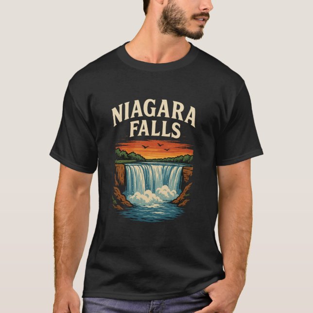 Camiseta Niagara Falls (Frente)